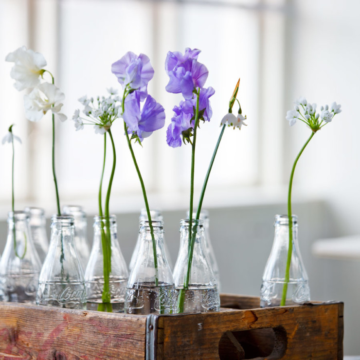 Flores em vasos diferentes, blog detalhes magicos